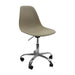 Silla Eames Metal con Ruedas Beige HUGGA silla eames huggastore.myshopify.com Hugga Store