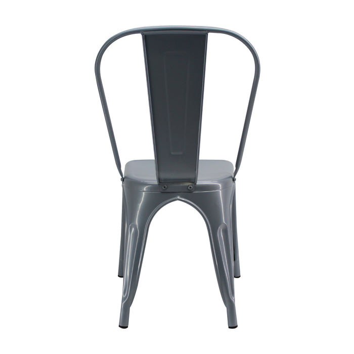 Silla Tolix Comedor Gris  Inversiones Ampli SAS silla comedor huggastore.myshopify.com Hugga Store