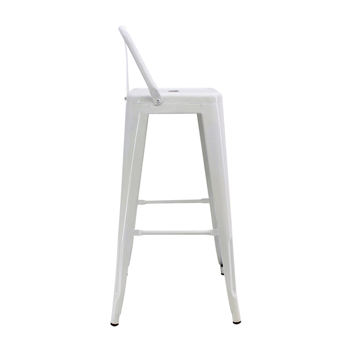 Silla Bar Tolix Blanca  Inversiones Ampli SAS silla comedor huggastore.myshopify.com Hugga Store