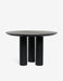 Mesa Comedor Redonda Libia Negra  HUGGA  huggastore.myshopify.com Hugga Store