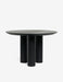 Mesa Comedor Redonda Libia Negra  HUGGA  huggastore.myshopify.com Hugga Store