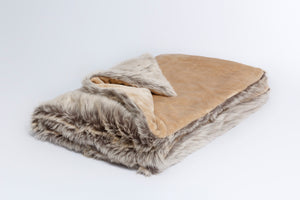 Manta Hugga Gris / Beige