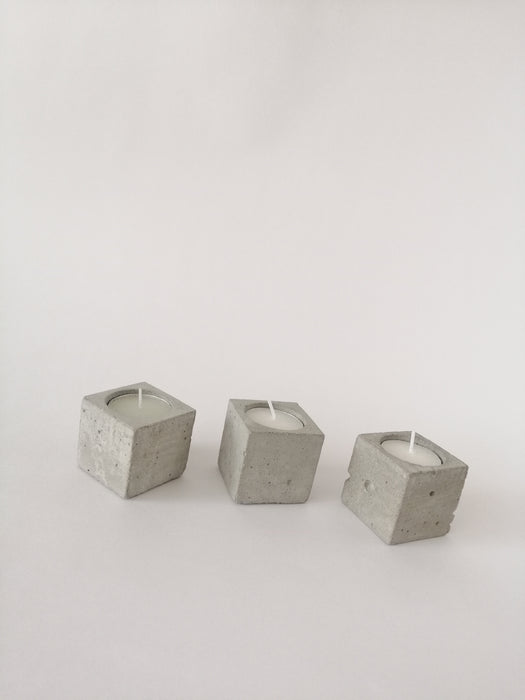 Porta Velas En Concreto  Hugga Store velas huggastore.myshopify.com Hugga Store