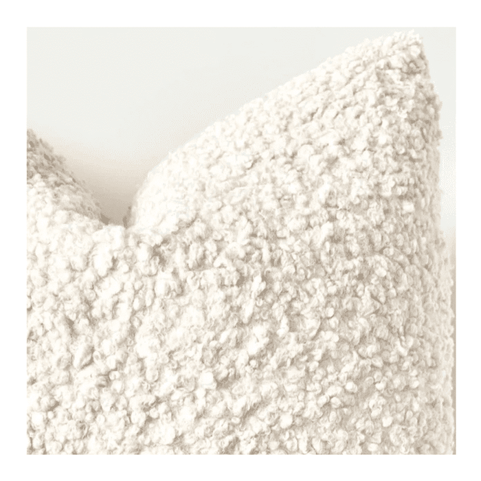 Coj&iacute;n Boucl&eacute; Vainilla  Hugga Colombia Cojines huggastore.myshopify.com Hugga Store
