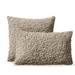 Coj&iacute;n Boucl&eacute; Taupe Set Cojin Clasico y Ri&ntilde;onero Hugga Colombia Cojines huggastore.myshopify.com Hugga Store