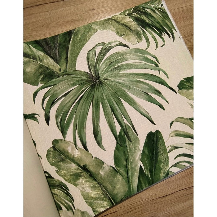 Palmeras Verdes, Papel Tapiz o Colgadura  Hugga Store papel de colgadura huggastore.myshopify.com Hugga Store